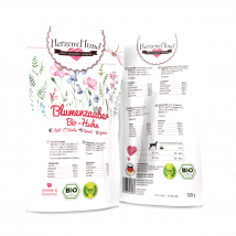 Herzens Hund Magia Floreale Pollo Biologico con Mela Bio Umido per Cani - 130 g