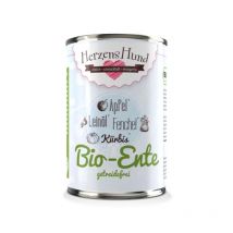 Herzens Hund Anatra Bio con Verdure Bio Grain Free Umido per Cani - 400 g