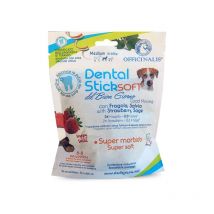 Dalla Grana Officinalis Dental Stick Medium Fragola e Salvia del Buongiorno per Cani - 90 g