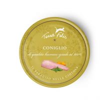 Terra Felis Coniglio Adult Umido per Gatti - 80 g, 12 pezzi