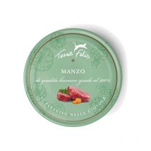 Terra Felis Manzo Adult Umido per Gatti - 80 g, 6 pezzi