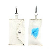 Pupakiotti Basic Pocket Porta Sacchetti in Pelle Beige - ONE SIZE