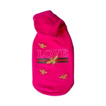 My Dog Felpa Love Fuxia con Api - 36 cm
