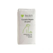 Bianco-Line Pet Carne Disidratata di Ciccioli di Suino - 500 g, Singola
