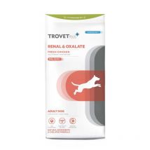 Trovet+ Renal Oxalate Pollo Fresco per Cani - 3 Kg, Singola