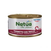 Natua Natural Jelly Tonnetto e Triglia 85g per Gatti - 85 g, 12 pezzi