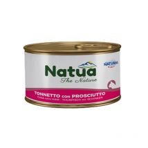 Natua Natural Jelly Tonnetto e Prosciutto per Gatti - 85 g, 12 pezzi