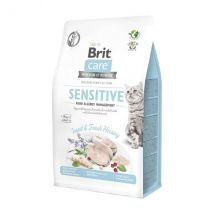 Brit Care Sensitive Insetti e Aringa Grain Free per Gatti - 400 g