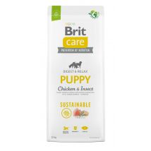 Brit Care Sustainable Puppy Pollo e Insetti Per Cani - 12 Kg