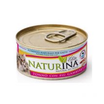 Naturina Elite Tonno con Gamberetti per Gatti - 70 g, 6 pezzi