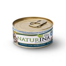 Naturina Elite Tonno con Merluzzo per Gatti - 70 g, 12 pezzi