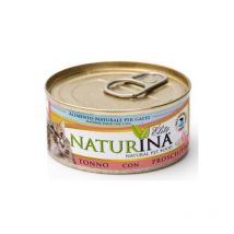 Naturina Elite Tonno con Prosciutto per Gatti - 70 g, 6 pezzi