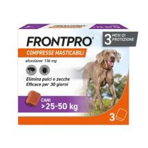 FrontPro Antiparassitario Cane 25-50kg - 3 Compresse
