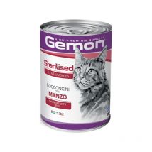 Gemon Sterilized Bocconcini di Manzo - 415 g, Singola
