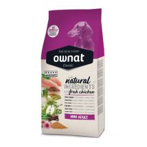 Ownat Dog Classic Adult Mini Pollo, Mela e Riso per Cani - 1.5 Kg