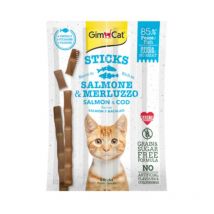 Gimpet Snacks in Sticks Salmone e Merluzzo per Gatti - 4 pz