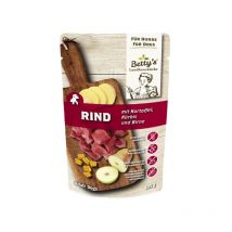 Betty's Landhausküche Manzo con Patate Umido per Cani - 125 g, Singola
