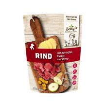 Betty's Landhausküche Manzo con Patate Umido per Cani - 300 g, Singola