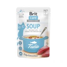 Brit Care Cat Soup Tonno per Gatti - 75 g, 6 pezzi