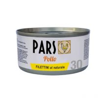 Pars Monoproteico Filettini al Naturale Pollo per Cani e Gatti - 85 g, 6 pezzi