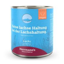 Herrmann's Selection Salmone con Albicocca per Cani - 800 g, 6 pezzi