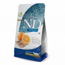 Farmina N&amp;D Ocean Aringa Adult Neutered per Gatti - 1.5 Kg