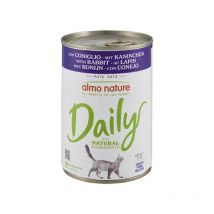 Almo Nature Daily Coniglio per Gatti - 400 g, 12 pezzi