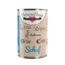 Herzens Hund Pecora con Verdure Bio Umido per Cani - 400 g