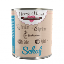 Herzens Hund Pecora con Verdure Bio Umido per Cani - 800 g