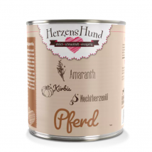 Herzens Hund Cavallo con Amaranto Umido per Cani - 800 g