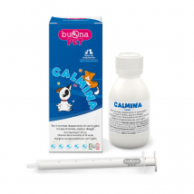 Buona Pet Calmina Flacone con Siringa per Cani e Gatti - 60 g