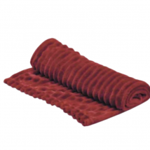 Croci Coperta Xmas Soft Rosso