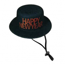 Croci Cappello Xmas Happy NewYear Nero