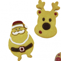 Leopet Biscotto Babbo Natale e Renna - 20 g