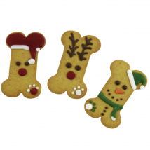 Leopet Biscotto Ossi Natalizi Assortiti - 30 g