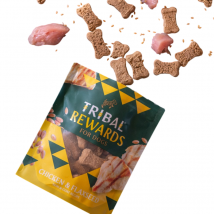 Tribal Snack Pollo e semi di Limo per cani - 125 g