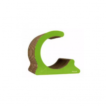 Rotipet Tiragraffi Divanetto Canyon Verde per Gatti - Verde