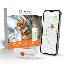Weenect Localizzatore GPS per Gatti - Bianco