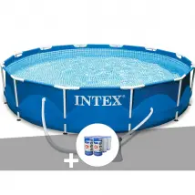 Intex Piscine Metal Frame 366x76 cm