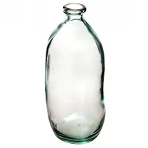 Vase bouteille en verre recyclé H73 Transparent - Atmosphera