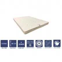 Matelas Ferme 140x190 - Memory de Forme pour Canapé Lit