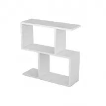 Toilinux Table d'appoint Life Blanc