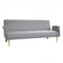 Urban Living Banquette lit Oly - Gris clair