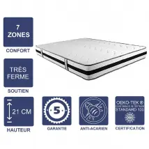 Literie Julien Matelas 160x200 Très Ferme