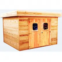 Habrita DINAN DIN3434.02 - 11.36m² - Bois naturel