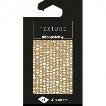 Décopatch Feuille de papier cœurs - Multicolore