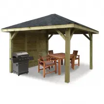 Solid Kiosque en bois - Pavilion - 8.64 m²