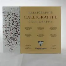 Clairefontaine Bloc Calligraphie 24x30 25F 130g