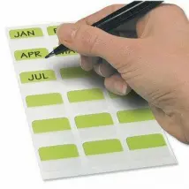 3L Index onglets Write-on - Assorti