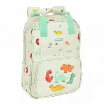 SAFTA Dinos Cartable Crème 20x28x8 cm